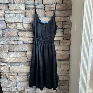 *last chance* Modern Amusement | black silk dress